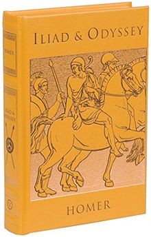 Iliad odyssey leather bound - iliad,