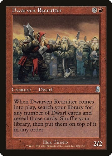 Dwarven recruiter englisch - recruiter,