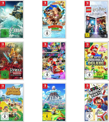 Nintendo switch spiele auswahl - nintendo,